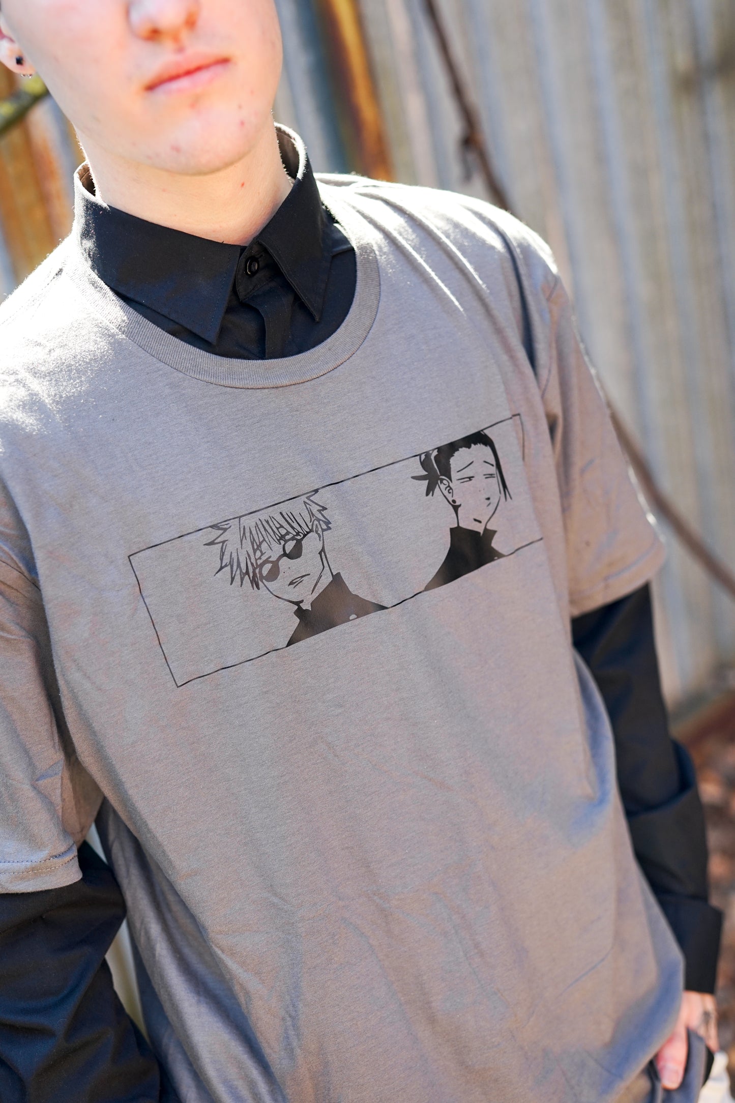 "Geto and Gojo Koi Fish" T-shirt