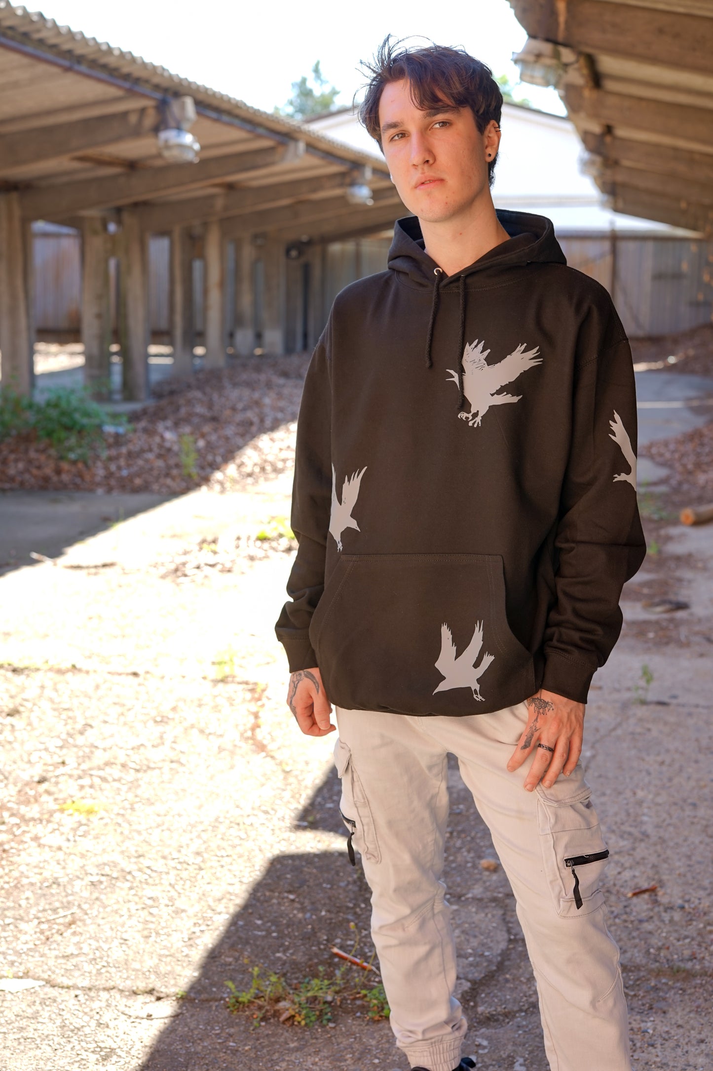 "Mei Mei crows" Hoodie