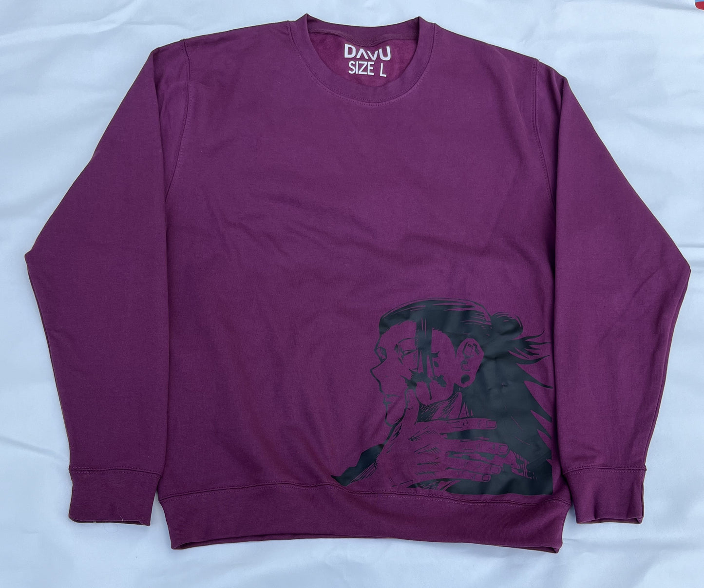 "Geto Suguru Playful Cloud" Sweatshirt