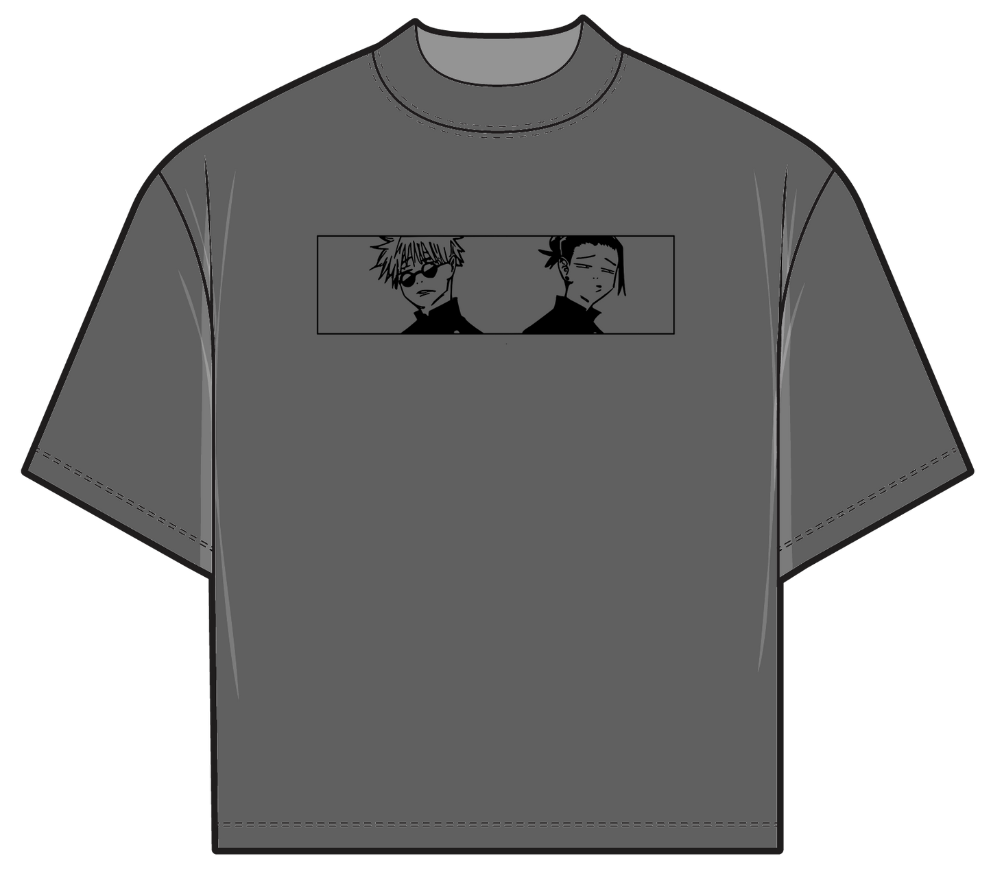 "Geto and Gojo Koi Fish" T-shirt