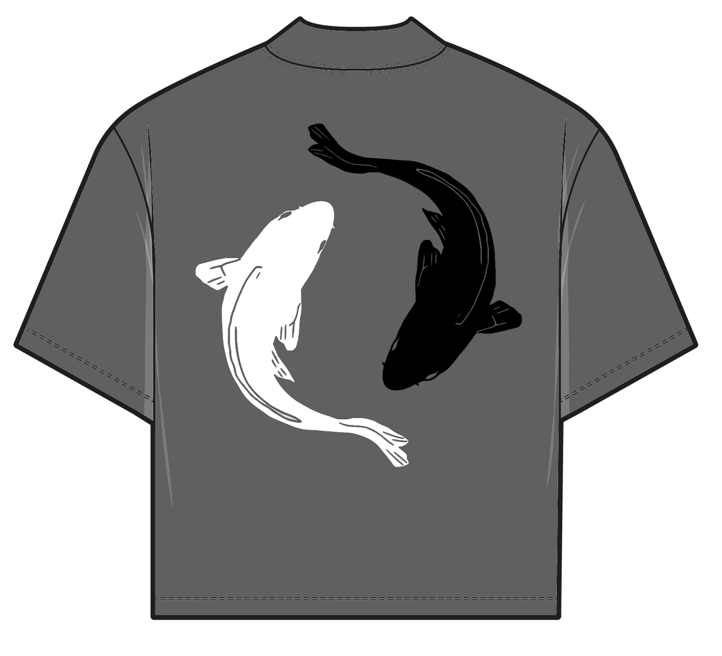 "Geto and Gojo Koi Fish" T-shirt