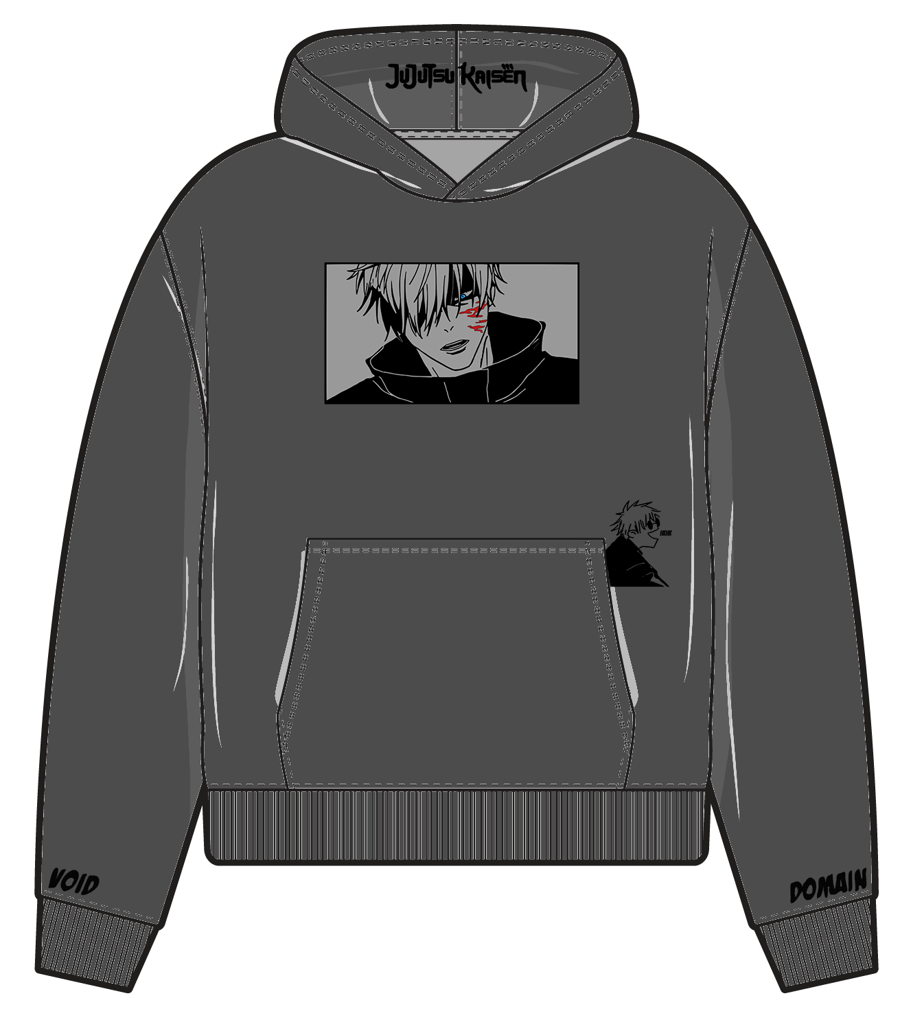 "Gojo Satoru Domain Expansion" Hoodie PREMIUM
