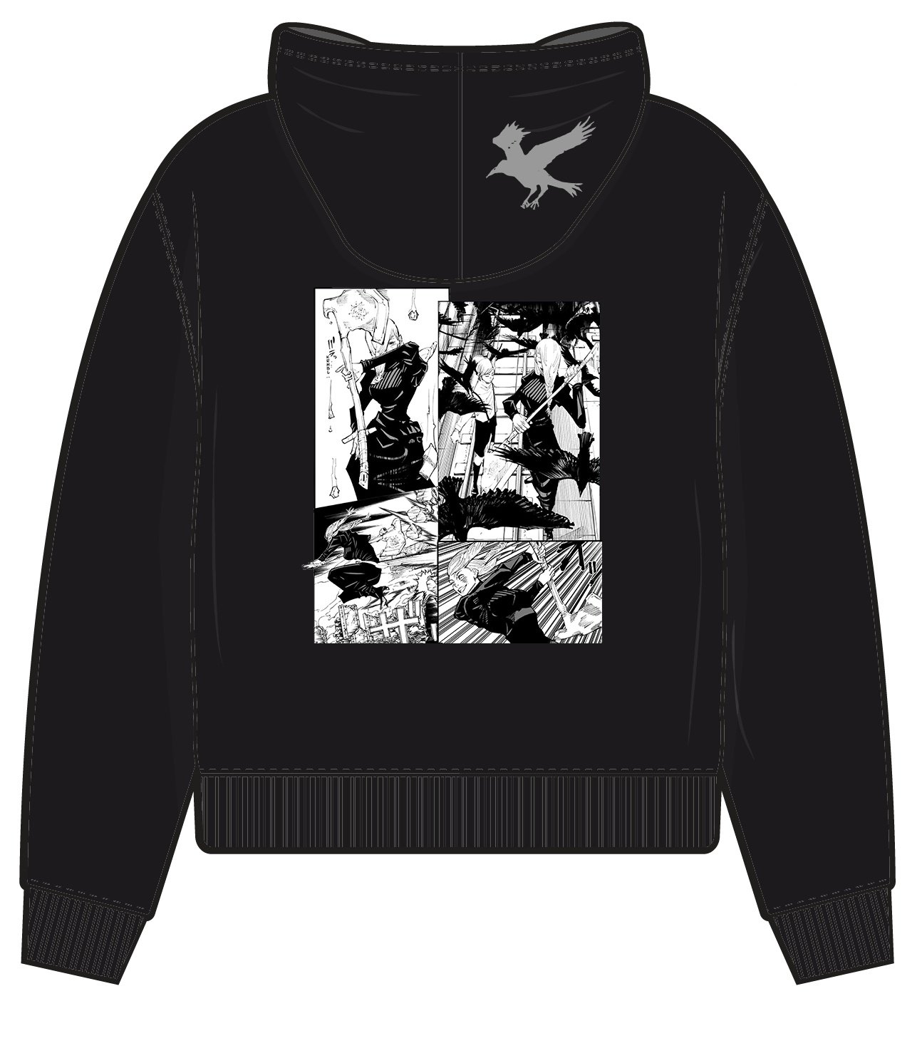 "Mei Mei crows" Hoodie